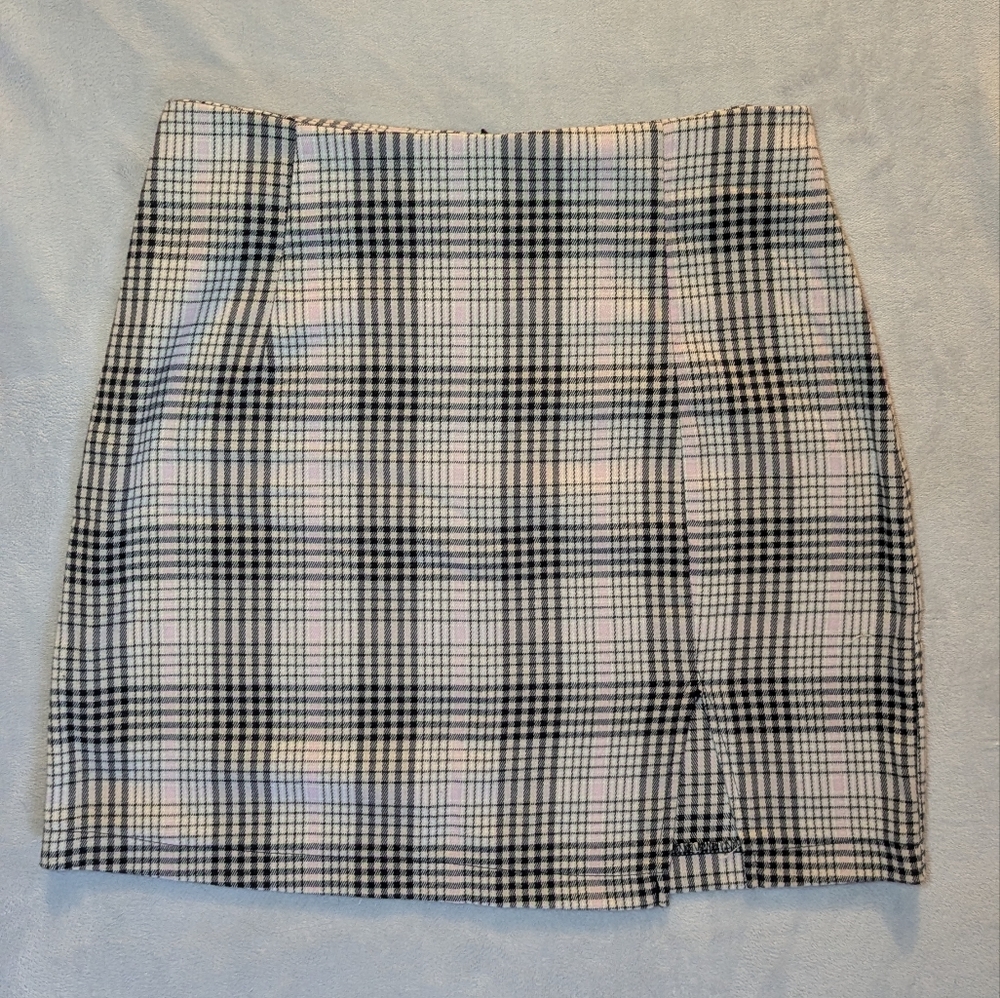 Plaid Mini Skirt